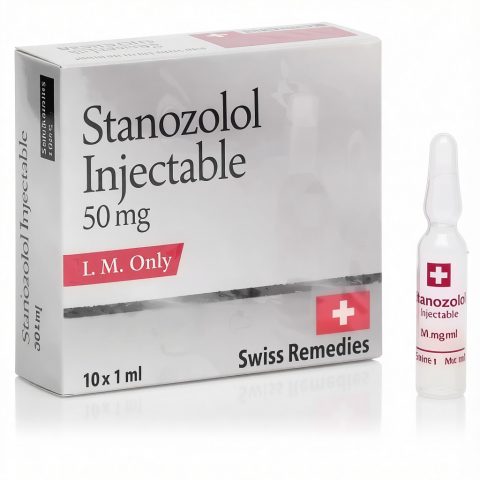 SWISS REMEDIES STANOZOLOL (ПРОСРОЧКА 2020) 50mg/ml - ЦЕНА ЗА 10 АМПУЛ