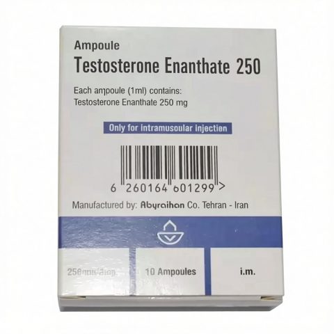 TESTOSTERONE ENANTHATE 250МГМЛ - ЦЕНА ЗА 1МЛ, 1 АМПУЛУ.