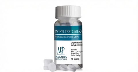 MAGNUS METHYL TESTOSTERONE (ПРОСРОЧКА 2020) 25мгтаб - цена за 50таб.