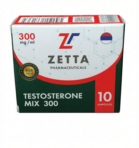 ZETTA TESTOSTERONE MIX 300mg/ml - ЦЕНА ЗА 10 АМПУЛ