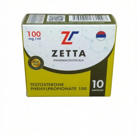 ZETTA TESTOSTERONE PHENYLPROPIONATE 100mg/ml - ЦЕНА ЗА 10 АМП
