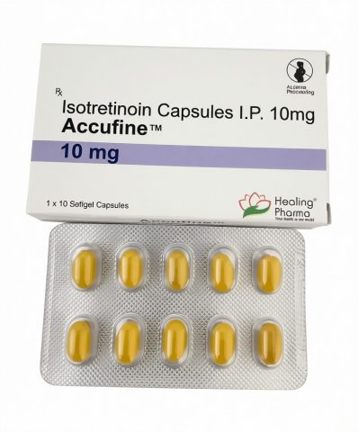 ISOTRETINOIN CAPS 10MGTAB - ЦЕНА ЗА 10 ТАБ (ПРОТИВ АКНЕ)