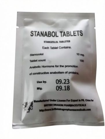 STANABOL TABLETS (ПРОСРОЧКА, 09.23) 10MG/TAB - цена за 100 таб
