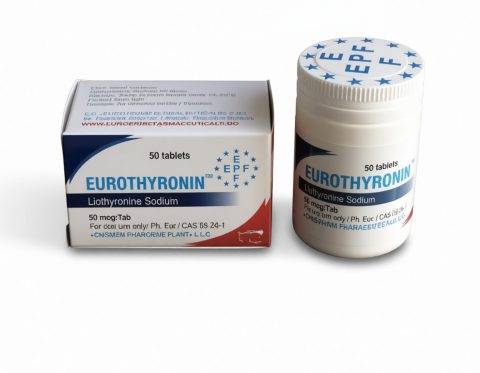 EPF EUROTHYRONIN (ТИРОКСИН Т3) 50MCG/TAB - ЦЕНА ЗА 50 ТАБ