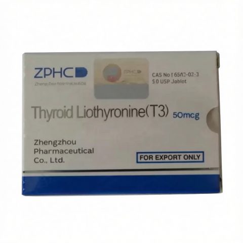 THYROID LIOTHYRONINE (T3) 50mcg/tab - цена за 25 таблеток.