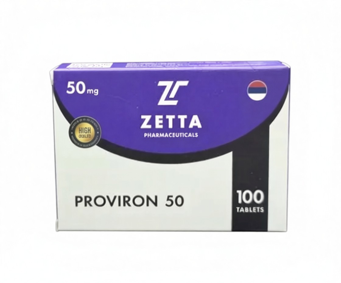 ZETTA PROVIRON 50mg/tab - ЦЕНА ЗА 25 ТАБ