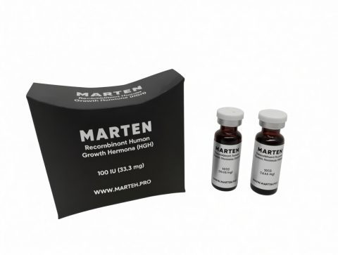 MARTEN RECOMBINANT HUMAN GROWTH HORMONE ЦЕНА ЗА 100 IU (Жидкий ГР)