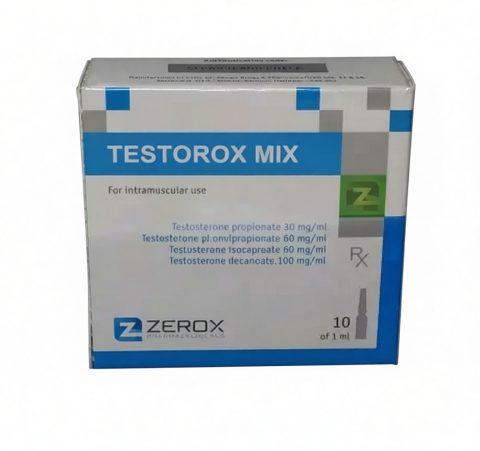 ZZEROX TESTOROX MIX 250MG/ML - ЦЕНА ЗА 1 АМПУЛУ