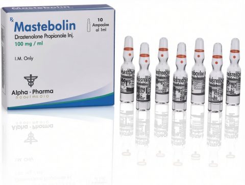 ALPHA PHARMA MASTEBOLIN (ПРОСРОЧКА 2020) 100мг/мл - цена за 10 ампул