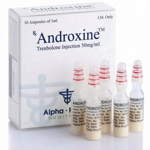 ALPHA PHARMA ANDROXINE (TREN SUSPENSION) ГОДЕН ДО 2018 50mg/ml - ЦЕНА ЗА 10 ампул