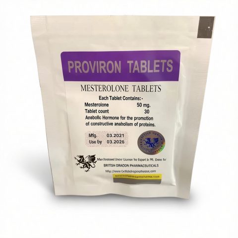 BD PROVIRON - 50 (БЕЗ КОДА) 50мгтаб - цена за 30таб.