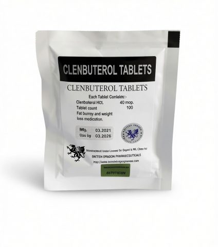 BD CLENBUTEROL HCL 40 (ORIGINAL) 40мкгтаб - цена за 100 таб.