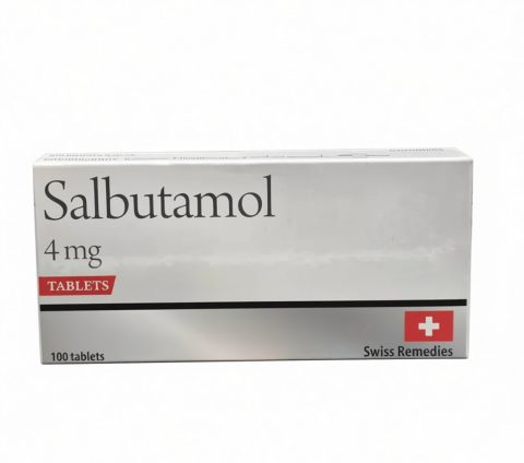 SWISS REMEDIES SALBUTAMOL (ПРОСРОЧКА 05.2022) 4мгтаб - цена за 100таб.