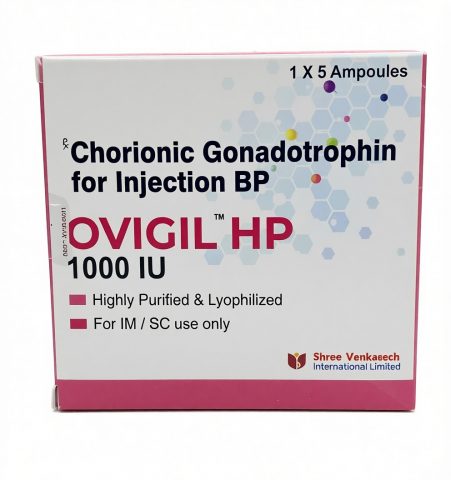 HCG OVIGIL HP 1000IUVIAL - ЦЕНА ЗА 5000ЕД