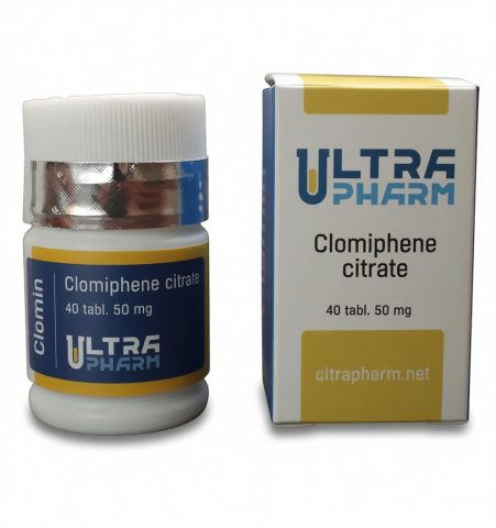 CLOMIPHENE CITRATE (ГОДЕН ДО 08.2025) 50mg/tab - ЦЕНА ЗА 40ТАБ