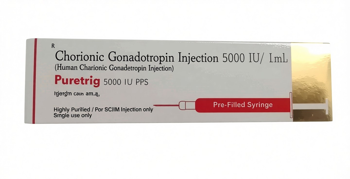PURETRING GONADOTROPIN INJECTION (ШПРИЦ) 5000IU/ML - ЦЕНА ЗА 5000ЕД