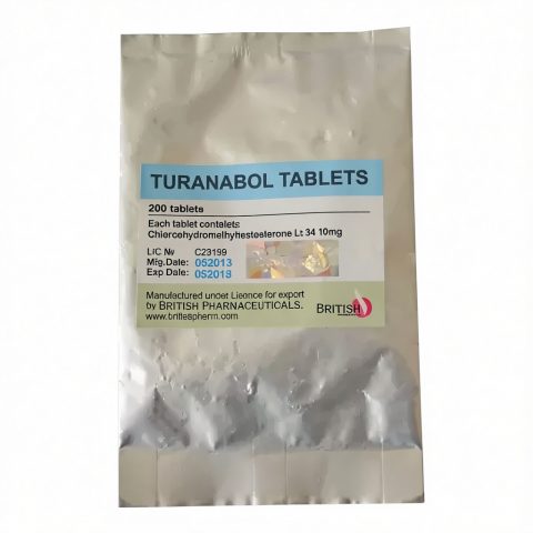 TURANABOL TABLETS, 10MG/TAB, ЦЕНА ЗА 200ТАБ