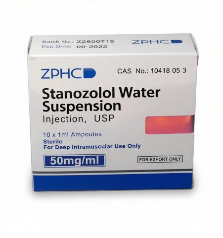 STANAZOLOL SUSPENSION (ПРОСРОЧКА 09.2022)(РЕПЛИКА) 50mg/ml - Цена за 10 ампул
