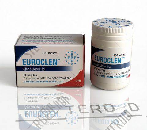 EPF EUROCLEN (КЛЕНБУТЕРОЛ) 40MCG/TAB - ЦЕНА ЗА 100 ТАБ