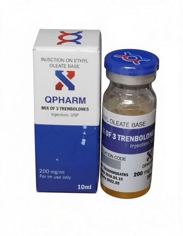 QPHARM MIX OF 3 TRENBOLONES 200 МГ/МЛ - ЦЕНА ЗА 10МЛ