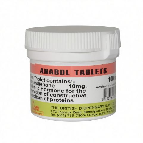 ANABOL TABLETS 100TAB, 10MG/TAB