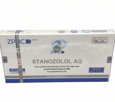 ZPHC NEW STANOZOLOL AQ 100mg/2ml - ЦЕНА ЗА 10 АМПУЛ