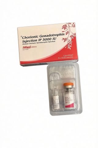 HCG SIFASI-5000IU - (АПТЕКА ИНДИЯ) ЦЕНА ЗА 5000ед. ХГЧ + раствор