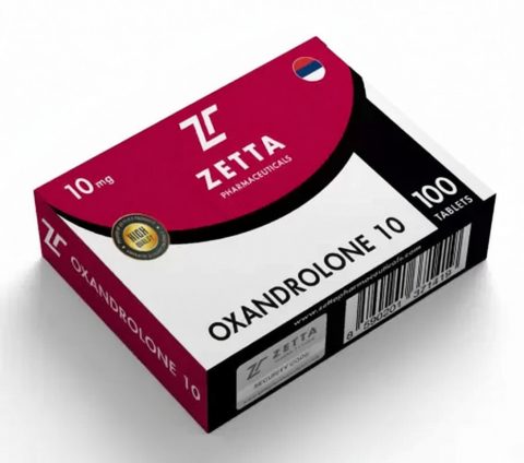 ZETTA OXANDROLONE 10mg/tab - ЦЕНА ЗА 100 ТАБ