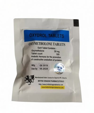 BD OXYDROL - 50 (ORIGINAL) 50мгтаб - цена за 100 таб.