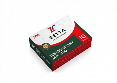 ZETTA TESTOSTERONE MIX 300 мг/мл - цена за 10 ампул