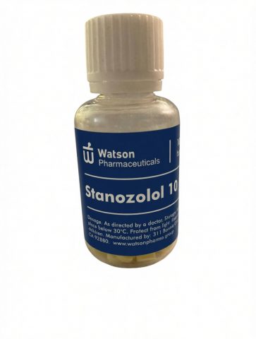 Watson STANOZOLOL 10 мг/таб - цена за 100 таблеток
