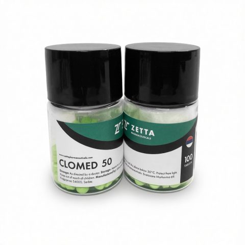 ZETTA CLOMED 50mg/tab - ЦЕНА ЗА 100 ТАБ БАНКА