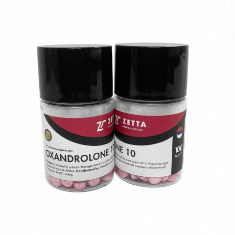 ZETTA OXANDROLONE 10mg/tab - ЦЕНА ЗА 100 ТАБ БАНКА