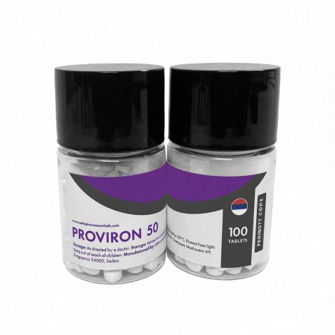 Zetta PROVIRON 50mg/tab - ЦЕНА ЗА 100ТАБ БАНКА