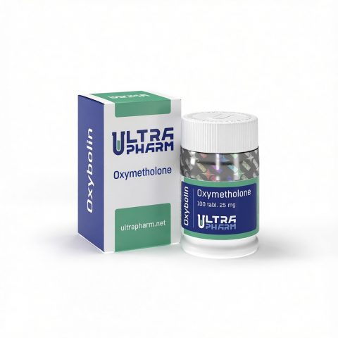 ULTRA OXYMETHALONE 25 мг/таб - цена за 100 таблеток (срок 08.25)