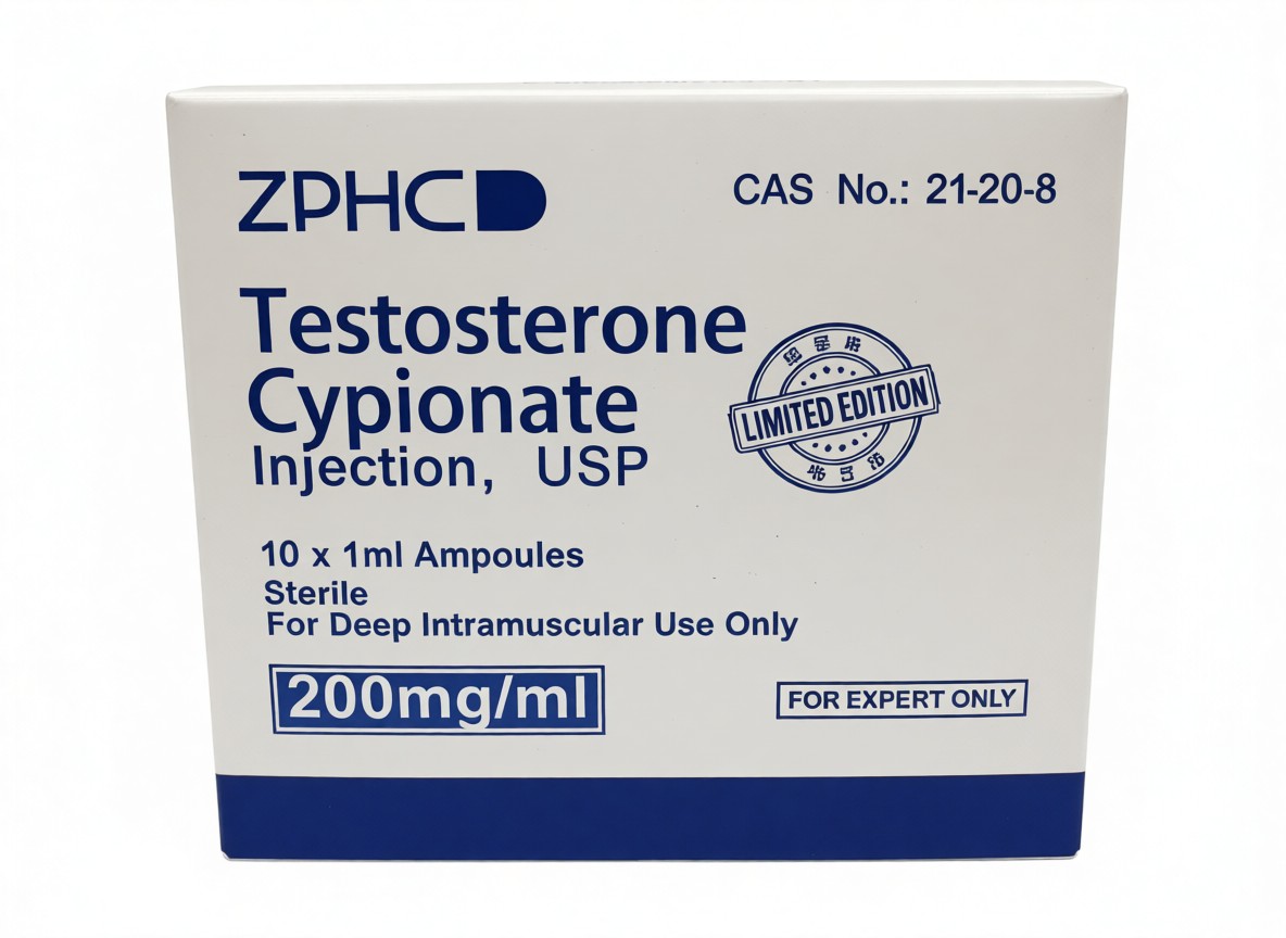 ZPHC OLD TESTOSTERONE CYPIONATE (08.2035) 200mg/ml - ЦЕНА ЗА 10 ампул